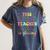 Groovy This Teacher Is Glowing Hello Summer End Of School Women's Comfort Colors T-Shirt Denim Groovy This Teacher Is Glowing Hello Summer End Of School Women's Comfort Colors T-Shirt Denim