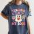 Groovy Teaching My Boos Teacher Ghost Halloween Teacher Women's Comfort Colors T-Shirt Denim Groovy Teaching My Boos Teacher Ghost Halloween Teacher Women's Comfort Colors T-Shirt Denim