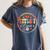 Groovy Title 1 Crew Cute Title 1 Reading Teacher Men Women Kids Women's Comfort Colors T-Shirt Denim