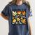 Growth Not Perfection Abstract Florals SPED Teacher Women's Comfort Colors T-Shirt Denim Growth Not Perfection Abstract Florals SPED Teacher Women's Comfort Colors T-Shirt Denim