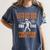 Halloween Lets Eat Kids Punctuation Teacher Women's Comfort Colors T-Shirt Denim
