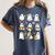 Halloween Ghost Playing Musical Instruments Music Teacher Women's Comfort Colors T-Shirt Denim Halloween Ghost Playing Musical Instruments Music Teacher Women's Comfort Colors T-Shirt Denim