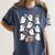 Halloween Math Teacher Ghost Math Teacher Spooky Halloween Women's Comfort Colors T-Shirt Denim Halloween Math Teacher Ghost Math Teacher Spooky Halloween Women's Comfort Colors T-Shirt Denim
