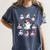 Halloween PE Teacher Ghost Playing Sports Physical Education Women's Comfort Colors T-Shirt Denim