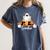 Halloween PE Teacher Ghosts Pumpkins Sports Lover Women's Comfort Colors T-Shirt Denim