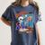Halloween Skeleton Geography Teacher Pumpkin Bats Classroom Women's Comfort Colors T-Shirt Denim Halloween Skeleton Geography Teacher Pumpkin Bats Classroom Women's Comfort Colors T-Shirt Denim