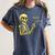 Halloween Teacher Six Seven 6 7 Skeleton Spooky Costume Women's Comfort Colors T-Shirt Denim Halloween Teacher Six Seven 6 7 Skeleton Spooky Costume Women's Comfort Colors T-Shirt Denim