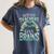 Halloween Teacher Tshirts Science Teachers Love Brains Women's Comfort Colors T-Shirt Denim