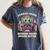 Halloween Teacher Zombie Reading Is Good For Brains Women's Comfort Colors T-Shirt Denim