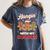 Hangin With My Cookies Gingerbread Man Xmas Teacher Women's Comfort Colors T-Shirt Denim Hangin With My Cookies Gingerbread Man Xmas Teacher Women's Comfort Colors T-Shirt Denim