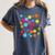 Happy Dot Day Colorful Polka Dot Art Teacher Student Kids Women's Comfort Colors T-Shirt Denim