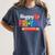 Happy Fri-Yay Friday Lovers Fun Teacher Life Weekend Women's Comfort Colors T-Shirt Denim Happy Fri-Yay Friday Lovers Fun Teacher Life Weekend Women's Comfort Colors T-Shirt Denim