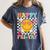 Happy Fri-Yay Groovy Teacher Friday Weekend Fri Yay Women's Comfort Colors T-Shirt Denim Happy Fri-Yay Groovy Teacher Friday Weekend Fri Yay Women's Comfort Colors T-Shirt Denim