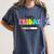 Happy Friyay Teacher School Friday Weekend Vibes Women's Comfort Colors T-Shirt Denim Happy Friyay Teacher School Friday Weekend Vibes Women's Comfort Colors T-Shirt Denim