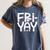 Happy Friyay Teacher Shirt Cute Teacher Fashion Fri-Yay Women's Comfort Colors T-Shirt Denim