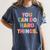 You Can Do Hard Things Teacher For Men Women Girls Kids Women's Comfort Colors T-Shirt Denim