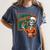 Haunted By 6-7 Six Seven 67 Math Teacher Halloween Skeleton Women's Comfort Colors T-Shirt Denim Haunted By 6-7 Six Seven 67 Math Teacher Halloween Skeleton Women's Comfort Colors T-Shirt Denim