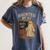Haunted By 67 Ghost Math Joke Student Halloween Nerd Teacher Women's Comfort Colors T-Shirt Denim