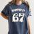 Haunted By 67 Teacher Halloween 6 7 Shirt Women's Comfort Colors T-Shirt Denim