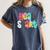 Head Start Team Homeschool Teacher Headstart Back To School Women's Comfort Colors T-Shirt Denim