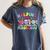 Helping Little Minds Grow Teacher Life Back To School Women's Comfort Colors T-Shirt Denim
