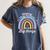 Helping Tiny Humans To Do Big Things Teacher Women Women's Comfort Colors T-Shirt Denim Helping Tiny Humans To Do Big Things Teacher Women Women's Comfort Colors T-Shirt Denim