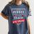 Some Heroes Wear Capes Others Teach 4th Grade Teacher Men Women Kids Women's Comfort Colors T-Shirt Denim