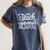 Homeschool Mom Teacher I Teach In My Pajamas For Women Women's Comfort Colors T-Shirt Denim Homeschool Mom Teacher I Teach In My Pajamas For Women Women's Comfort Colors T-Shirt Denim