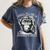 Well I'Ll Be a Monkey's Uncle Teacher And Student Women's Comfort Colors T-Shirt Denim