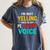 I’m Not Yelling This Is My PE School Teacher Voice I Teach Women's Comfort Colors T-Shirt Denim I’m Not Yelling This Is My PE School Teacher Voice I Teach Women's Comfort Colors T-Shirt Denim