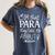 I'm That Paraprofessional They Told You About Retro Teacher Women's Comfort Colors T-Shirt Denim I'm That Paraprofessional They Told You About Retro Teacher Women's Comfort Colors T-Shirt Denim