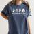 Inclusion Isn't Scary Halloween SLP Sped Teacher Unity Day Women's Comfort Colors T-Shirt Denim