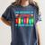 THE INFLUENCE OF A GREAT TEACHER IS NEVER ERASED Teaching For Men Women Girls Kids Women's Comfort Colors T-Shirt Denim THE INFLUENCE OF A GREAT TEACHER IS NEVER ERASED Teaching For Men Women Girls Kids Women's Comfort Colors T-Shirt Denim
