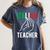 Italian Teacher Italy Italia Back To School First Day Women's Comfort Colors T-Shirt Denim Italian Teacher Italy Italia Back To School First Day Women's Comfort Colors T-Shirt Denim