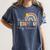 It's A Beautiful Day To Learn Cute Rainbow Boho Teacher Women's Comfort Colors T-Shirt Denim It's A Beautiful Day To Learn Cute Rainbow Boho Teacher Women's Comfort Colors T-Shirt Denim