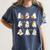 It's A Bootiful Day To Make Music Ghost Teacher Women's Comfort Colors T-Shirt Denim