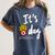 It's Fry Day Teacher Life Women's Comfort Colors T-Shirt Denim It's Fry Day Teacher Life Women's Comfort Colors T-Shirt Denim