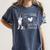 Just A Girl Who Loves Her Boston Terrier Puppy Love Women's Comfort Colors T-Shirt Denim