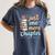 Just One More Chapter Book Reading Floral Teacher Book Lover Women's Comfort Colors T-Shirt Denim Just One More Chapter Book Reading Floral Teacher Book Lover Women's Comfort Colors T-Shirt Denim