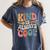 Kind Is Always Cool Teacher Graphic Tees Choose Kindness Women's Comfort Colors T-Shirt Denim