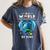 Be Kind Dolphin Autism Awareness Back To School Teacher Men Women Kids Women's Comfort Colors T-Shirt Denim