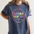 Kindergarten Crew Funy Back To School Teachers Kids Students Women's Comfort Colors T-Shirt Denim