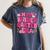 In My Kindergarten Era Girl Back To School Kinder Teacher Women's Comfort Colors T-Shirt Denim In My Kindergarten Era Girl Back To School Kinder Teacher Women's Comfort Colors T-Shirt Denim