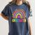Kindergarten Rainbow Girls Boys Teacher Team Kinder Squad Women's Comfort Colors T-Shirt Denim Kindergarten Rainbow Girls Boys Teacher Team Kinder Squad Women's Comfort Colors T-Shirt Denim