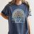 Kindergarten Teacher Leopard Boho Rainbow Back To School Women's Comfort Colors T-Shirt Denim Kindergarten Teacher Leopard Boho Rainbow Back To School Women's Comfort Colors T-Shirt Denim