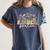 Kindergarten Teacher Wildflower Back To School Floral Outfit Men Women Women's Comfort Colors T-Shirt Denim Kindergarten Teacher Wildflower Back To School Floral Outfit Men Women Women's Comfort Colors T-Shirt Denim