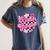 Kindergarten Teacher Women Checkered First Day Of School Women's Comfort Colors T-Shirt Denim Kindergarten Teacher Women Checkered First Day Of School Women's Comfort Colors T-Shirt Denim