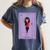 La Maestra Mexican Bingo Card Teacher Lottery Card Women's Comfort Colors T-Shirt Denim