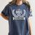 La Profe Mas Chingona Spanish Female Teacher Women's Comfort Colors T-Shirt Denim La Profe Mas Chingona Spanish Female Teacher Women's Comfort Colors T-Shirt Denim