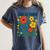 Leer Es Poder Cute Floral Boho Spanish Teacher Reading Women's Comfort Colors T-Shirt Denim Leer Es Poder Cute Floral Boho Spanish Teacher Reading Women's Comfort Colors T-Shirt Denim